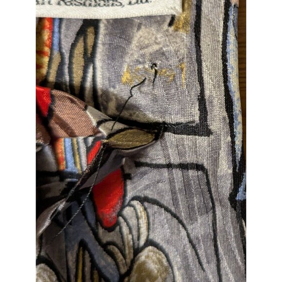 Picasso Collection By Fine Art Fashion The Tomato Plant 59x3.75 Inch Neck Tie - Picture 8 of 9